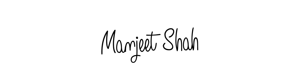 Angelique-Rose-font-FFP is a professional signature style that is perfect for those who want to add a touch of class to their signature. It is also a great choice for those who want to make their signature more unique. Get Manjeet Shah name to fancy signature for free. Manjeet Shah signature style 5 images and pictures png