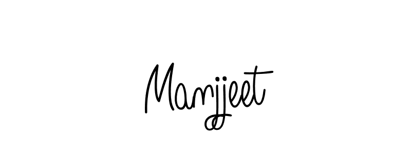 The best way (Angelique-Rose-font-FFP) to make a short signature is to pick only two or three words in your name. The name Manjjeet include a total of six letters. For converting this name. Manjjeet signature style 5 images and pictures png