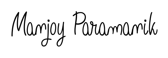 How to Draw Manjoy Paramanik signature style? Angelique-Rose-font-FFP is a latest design signature styles for name Manjoy Paramanik. Manjoy Paramanik signature style 5 images and pictures png