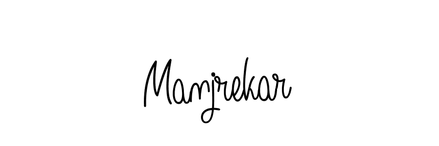 Once you've used our free online signature maker to create your best signature Angelique-Rose-font-FFP style, it's time to enjoy all of the benefits that Manjrekar name signing documents. Manjrekar signature style 5 images and pictures png