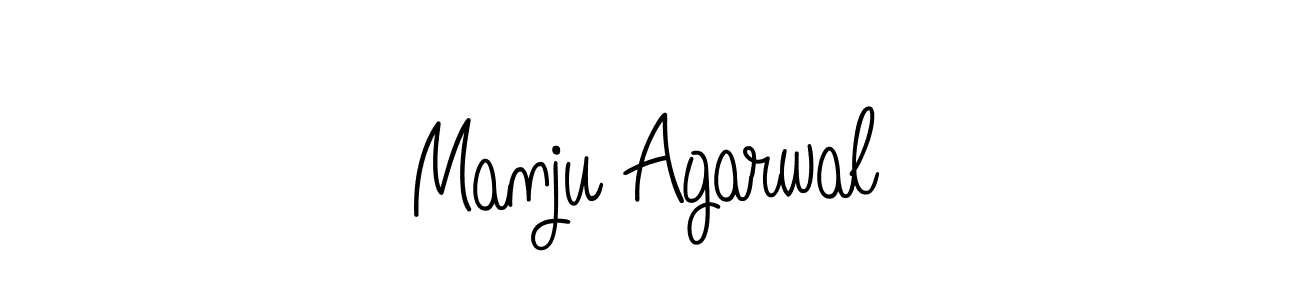 This is the best signature style for the Manju Agarwal name. Also you like these signature font (Angelique-Rose-font-FFP). Mix name signature. Manju Agarwal signature style 5 images and pictures png
