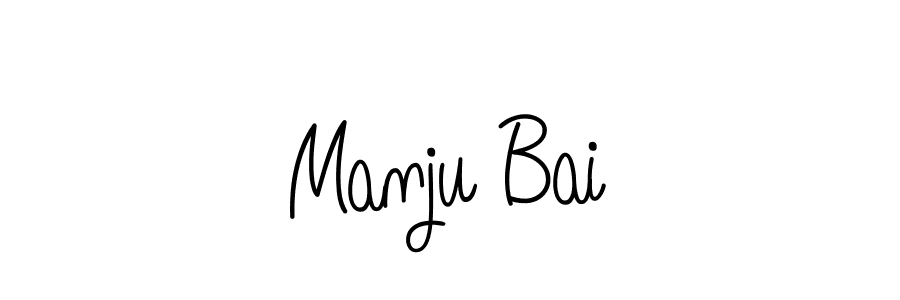 Check out images of Autograph of Manju Bai name. Actor Manju Bai Signature Style. Angelique-Rose-font-FFP is a professional sign style online. Manju Bai signature style 5 images and pictures png
