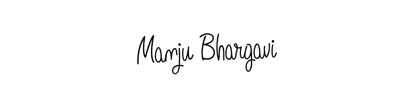 Here are the top 10 professional signature styles for the name Manju Bhargavi. These are the best autograph styles you can use for your name. Manju Bhargavi signature style 5 images and pictures png