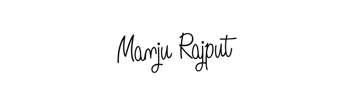 Make a short Manju Rajput signature style. Manage your documents anywhere anytime using Angelique-Rose-font-FFP. Create and add eSignatures, submit forms, share and send files easily. Manju Rajput signature style 5 images and pictures png