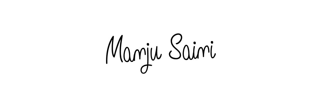 You can use this online signature creator to create a handwritten signature for the name Manju Saini. This is the best online autograph maker. Manju Saini signature style 5 images and pictures png