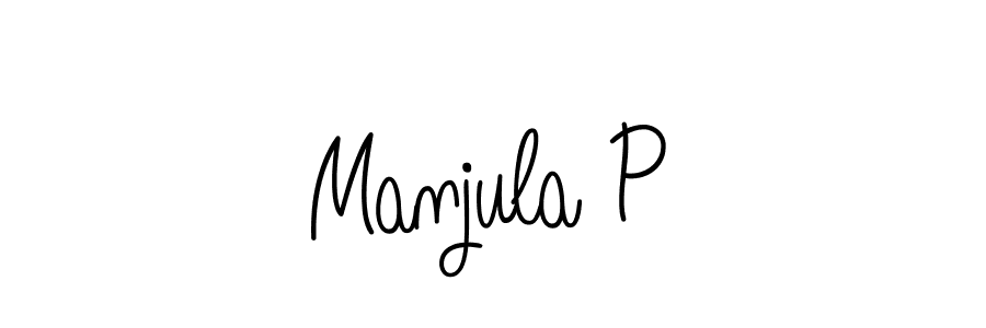 Also You can easily find your signature by using the search form. We will create Manjula P name handwritten signature images for you free of cost using Angelique-Rose-font-FFP sign style. Manjula P signature style 5 images and pictures png