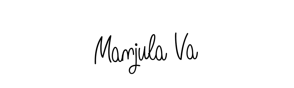 Also You can easily find your signature by using the search form. We will create Manjula Va name handwritten signature images for you free of cost using Angelique-Rose-font-FFP sign style. Manjula Va signature style 5 images and pictures png