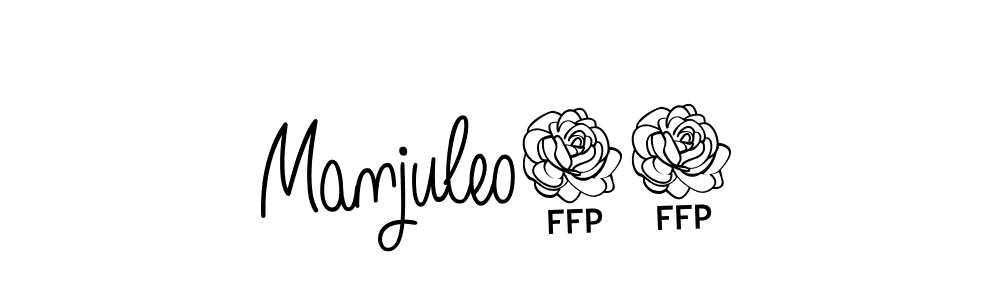 Once you've used our free online signature maker to create your best signature Angelique-Rose-font-FFP style, it's time to enjoy all of the benefits that Manjuleo18 name signing documents. Manjuleo18 signature style 5 images and pictures png