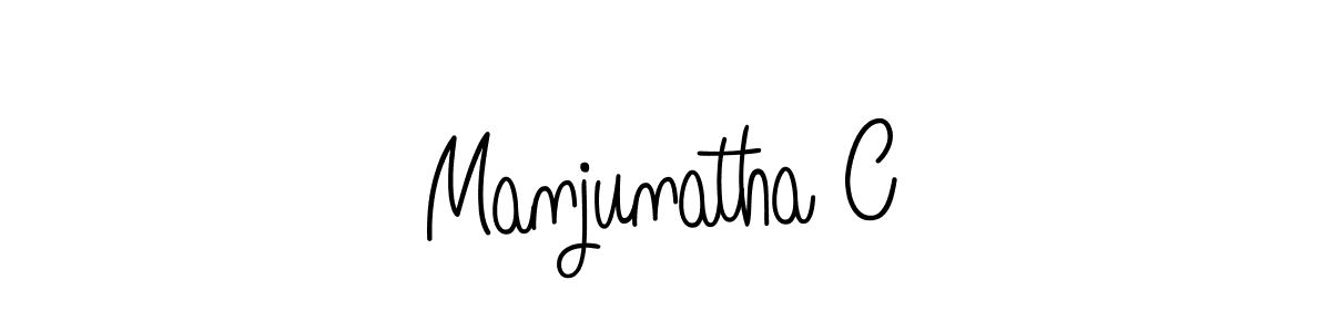 Best and Professional Signature Style for Manjunatha C. Angelique-Rose-font-FFP Best Signature Style Collection. Manjunatha C signature style 5 images and pictures png