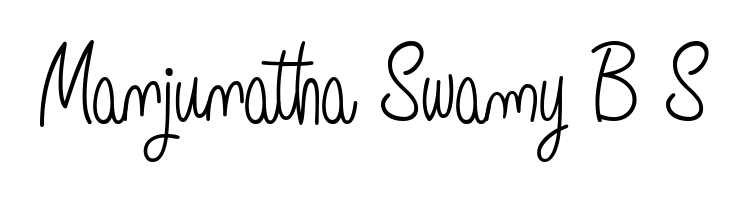 Make a beautiful signature design for name Manjunatha Swamy B S. Use this online signature maker to create a handwritten signature for free. Manjunatha Swamy B S signature style 5 images and pictures png