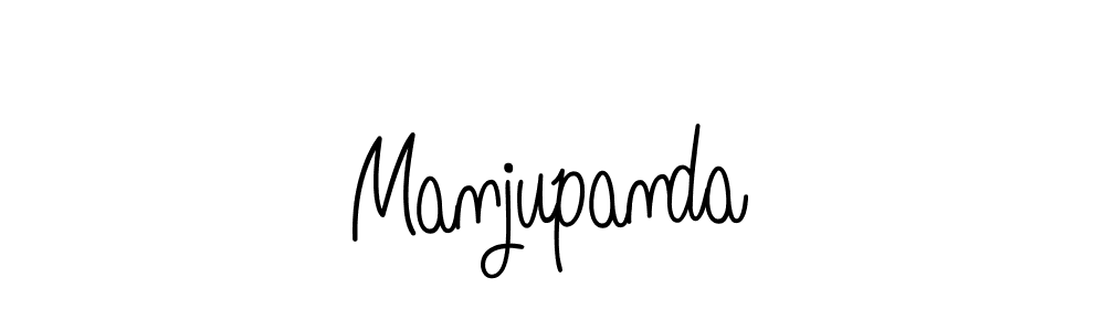 if you are searching for the best signature style for your name Manjupanda. so please give up your signature search. here we have designed multiple signature styles  using Angelique-Rose-font-FFP. Manjupanda signature style 5 images and pictures png