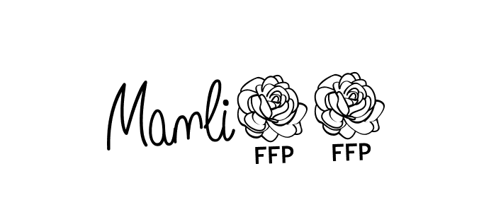 Once you've used our free online signature maker to create your best signature Angelique-Rose-font-FFP style, it's time to enjoy all of the benefits that Manli16 name signing documents. Manli16 signature style 5 images and pictures png