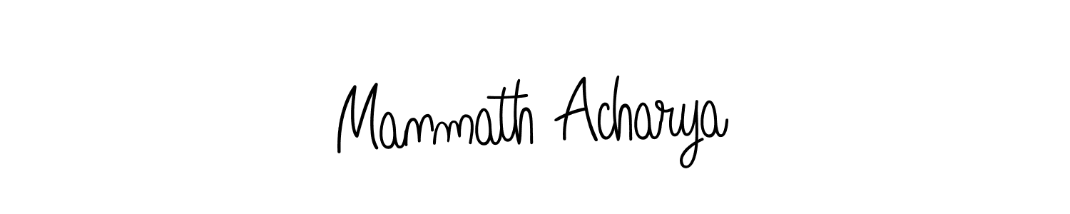 It looks lik you need a new signature style for name Manmath Acharya. Design unique handwritten (Angelique-Rose-font-FFP) signature with our free signature maker in just a few clicks. Manmath Acharya signature style 5 images and pictures png