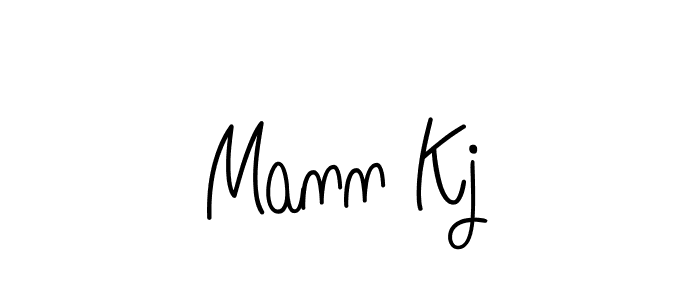 Also we have Mann Kj name is the best signature style. Create professional handwritten signature collection using Angelique-Rose-font-FFP autograph style. Mann Kj signature style 5 images and pictures png