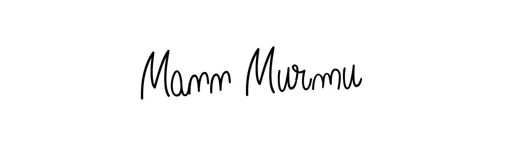 Also we have Mann Murmu name is the best signature style. Create professional handwritten signature collection using Angelique-Rose-font-FFP autograph style. Mann Murmu signature style 5 images and pictures png