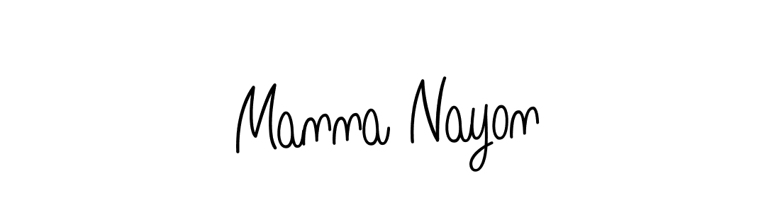 How to Draw Manna Nayon signature style? Angelique-Rose-font-FFP is a latest design signature styles for name Manna Nayon. Manna Nayon signature style 5 images and pictures png