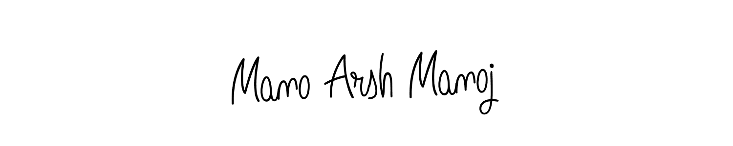 if you are searching for the best signature style for your name Mano Arsh Manoj. so please give up your signature search. here we have designed multiple signature styles  using Angelique-Rose-font-FFP. Mano Arsh Manoj signature style 5 images and pictures png