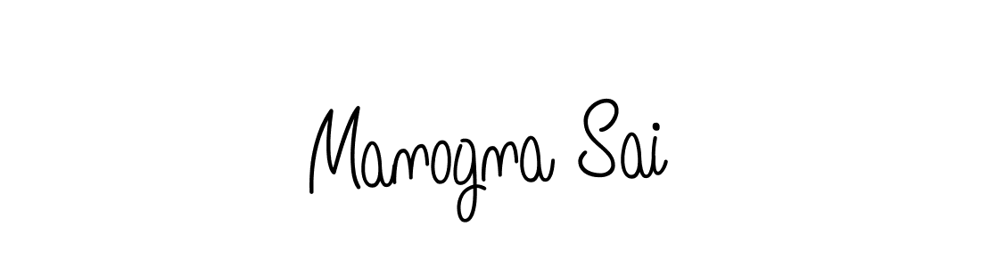 Check out images of Autograph of Manogna Sai name. Actor Manogna Sai Signature Style. Angelique-Rose-font-FFP is a professional sign style online. Manogna Sai signature style 5 images and pictures png