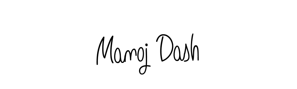 Make a beautiful signature design for name Manoj Dash. Use this online signature maker to create a handwritten signature for free. Manoj Dash signature style 5 images and pictures png