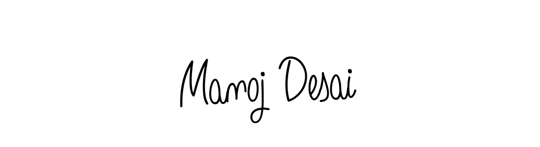 How to Draw Manoj Desai signature style? Angelique-Rose-font-FFP is a latest design signature styles for name Manoj Desai. Manoj Desai signature style 5 images and pictures png