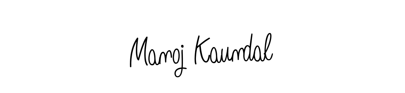 You can use this online signature creator to create a handwritten signature for the name Manoj Kaundal. This is the best online autograph maker. Manoj Kaundal signature style 5 images and pictures png