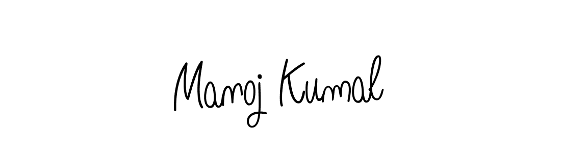 Best and Professional Signature Style for Manoj Kumal. Angelique-Rose-font-FFP Best Signature Style Collection. Manoj Kumal signature style 5 images and pictures png