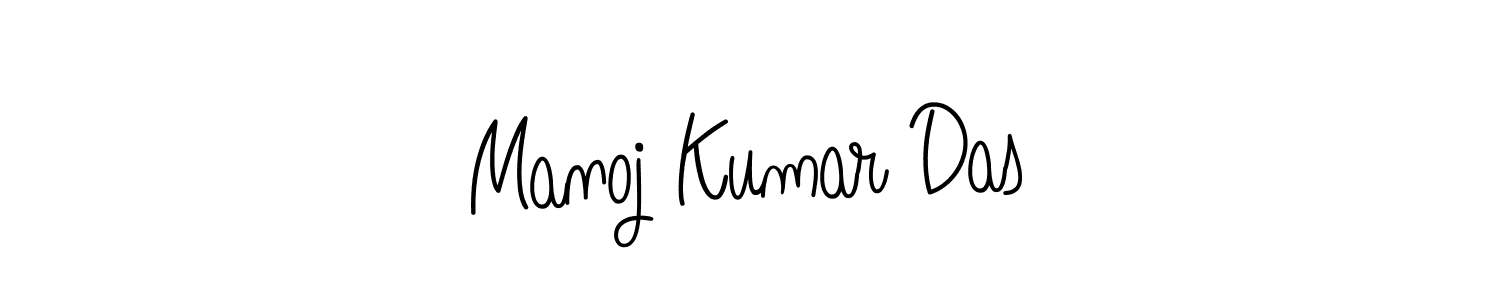 Design your own signature with our free online signature maker. With this signature software, you can create a handwritten (Angelique-Rose-font-FFP) signature for name Manoj Kumar Das. Manoj Kumar Das signature style 5 images and pictures png