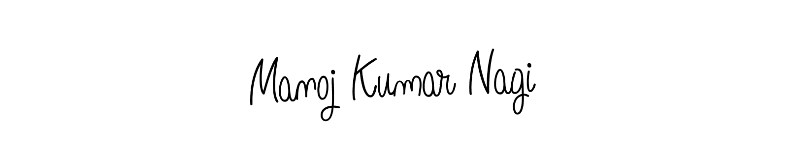Manoj Kumar Nagi stylish signature style. Best Handwritten Sign (Angelique-Rose-font-FFP) for my name. Handwritten Signature Collection Ideas for my name Manoj Kumar Nagi. Manoj Kumar Nagi signature style 5 images and pictures png