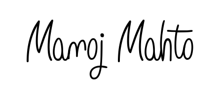 The Angelique-Rose-font-FFP signature style provides a bold statement for name Manoj Mahto. Designed for business owners, executives, and leaders. Manoj Mahto signature style 5 images and pictures png