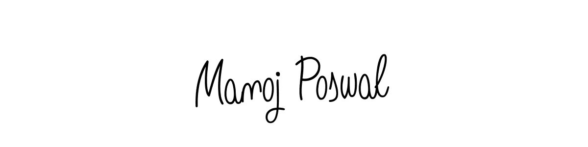 Similarly Angelique-Rose-font-FFP is the best handwritten signature design. Signature creator online .You can use it as an online autograph creator for name Manoj Poswal. Manoj Poswal signature style 5 images and pictures png