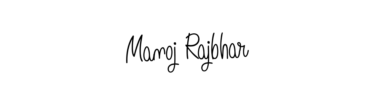 Here are the top 10 professional signature styles for the name Manoj Rajbhar. These are the best autograph styles you can use for your name. Manoj Rajbhar signature style 5 images and pictures png