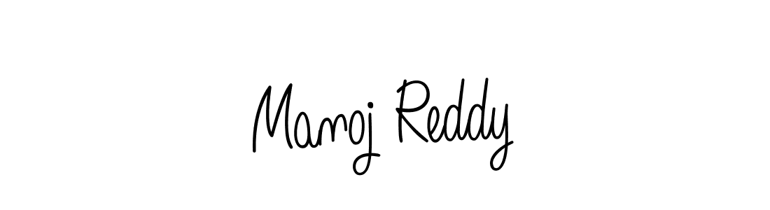Angelique-Rose-font-FFP is a professional signature style that is perfect for those who want to add a touch of class to their signature. It is also a great choice for those who want to make their signature more unique. Get Manoj Reddy name to fancy signature for free. Manoj Reddy signature style 5 images and pictures png