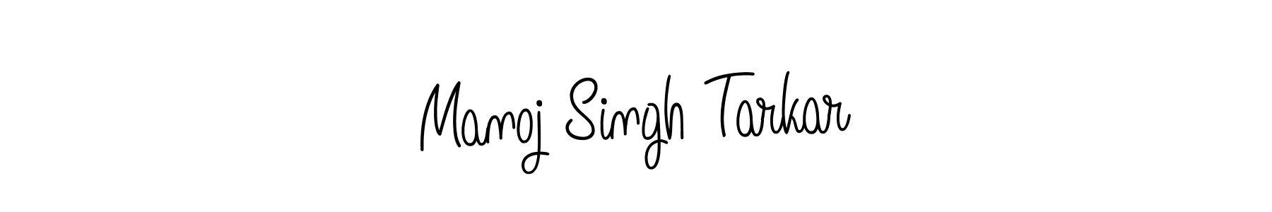 Also we have Manoj Singh Tarkar name is the best signature style. Create professional handwritten signature collection using Angelique-Rose-font-FFP autograph style. Manoj Singh Tarkar signature style 5 images and pictures png