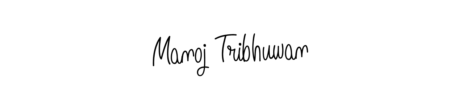 This is the best signature style for the Manoj Tribhuwan name. Also you like these signature font (Angelique-Rose-font-FFP). Mix name signature. Manoj Tribhuwan signature style 5 images and pictures png