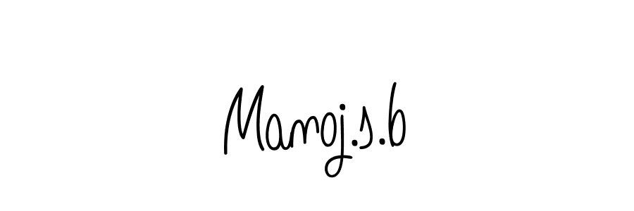 Here are the top 10 professional signature styles for the name Manoj.s.b. These are the best autograph styles you can use for your name. Manoj.s.b signature style 5 images and pictures png