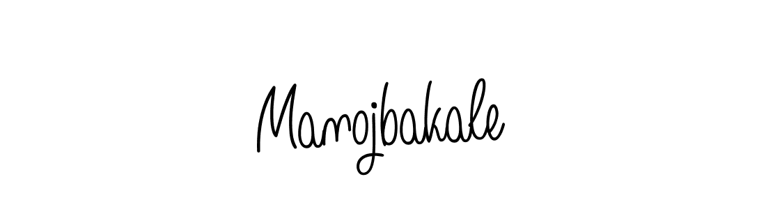 Make a short Manojbakale signature style. Manage your documents anywhere anytime using Angelique-Rose-font-FFP. Create and add eSignatures, submit forms, share and send files easily. Manojbakale signature style 5 images and pictures png