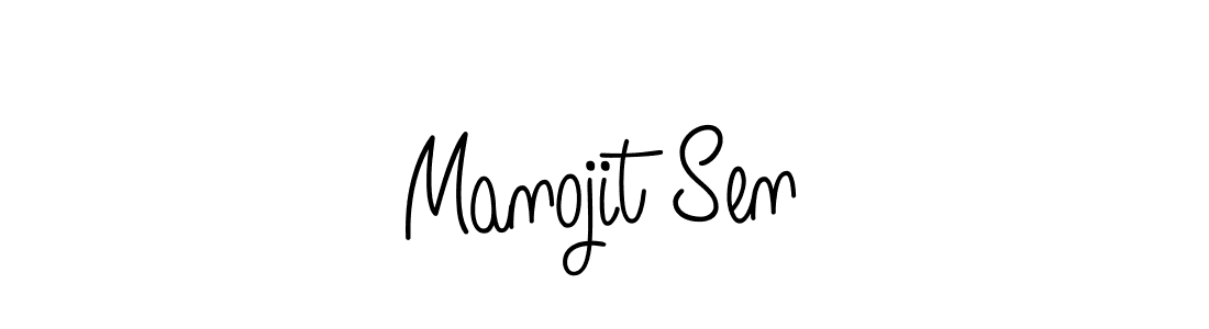 Check out images of Autograph of Manojit Sen name. Actor Manojit Sen Signature Style. Angelique-Rose-font-FFP is a professional sign style online. Manojit Sen signature style 5 images and pictures png