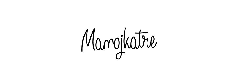 Manojkatre stylish signature style. Best Handwritten Sign (Angelique-Rose-font-FFP) for my name. Handwritten Signature Collection Ideas for my name Manojkatre. Manojkatre signature style 5 images and pictures png