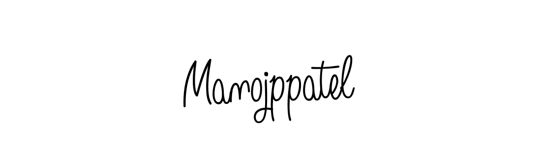 How to make Manojppatel signature? Angelique-Rose-font-FFP is a professional autograph style. Create handwritten signature for Manojppatel name. Manojppatel signature style 5 images and pictures png