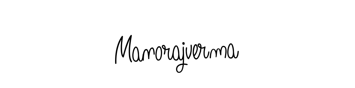 How to Draw Manorajverma signature style? Angelique-Rose-font-FFP is a latest design signature styles for name Manorajverma. Manorajverma signature style 5 images and pictures png