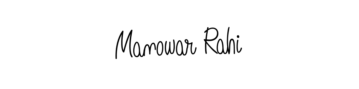 Make a beautiful signature design for name Manowar Rahi. Use this online signature maker to create a handwritten signature for free. Manowar Rahi signature style 5 images and pictures png