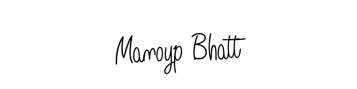 It looks lik you need a new signature style for name Manoyp Bhatt. Design unique handwritten (Angelique-Rose-font-FFP) signature with our free signature maker in just a few clicks. Manoyp Bhatt signature style 5 images and pictures png