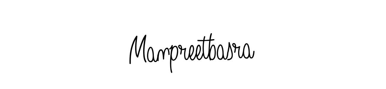 The best way (Angelique-Rose-font-FFP) to make a short signature is to pick only two or three words in your name. The name Manpreetbasra include a total of six letters. For converting this name. Manpreetbasra signature style 5 images and pictures png