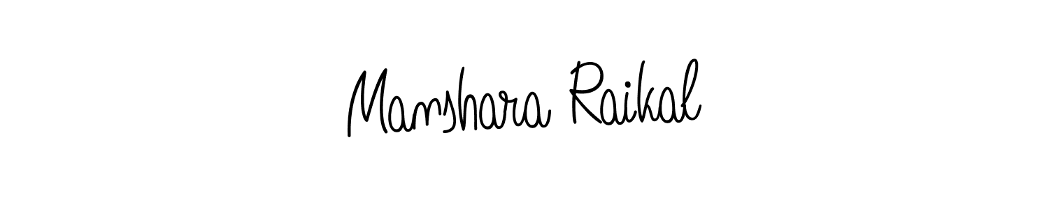 Angelique-Rose-font-FFP is a professional signature style that is perfect for those who want to add a touch of class to their signature. It is also a great choice for those who want to make their signature more unique. Get Manshara Raikal name to fancy signature for free. Manshara Raikal signature style 5 images and pictures png