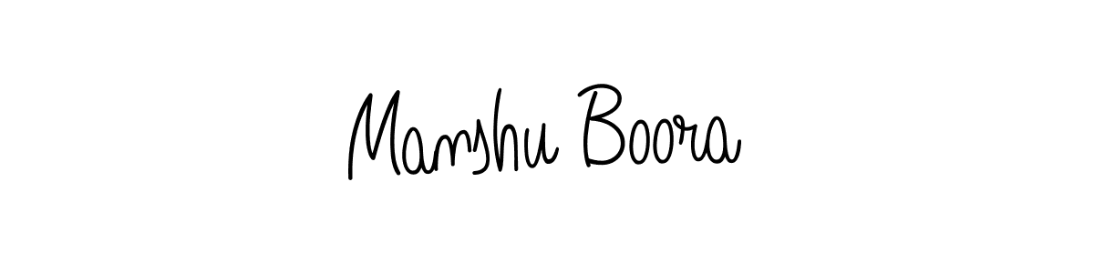 The best way (Angelique-Rose-font-FFP) to make a short signature is to pick only two or three words in your name. The name Manshu Boora include a total of six letters. For converting this name. Manshu Boora signature style 5 images and pictures png