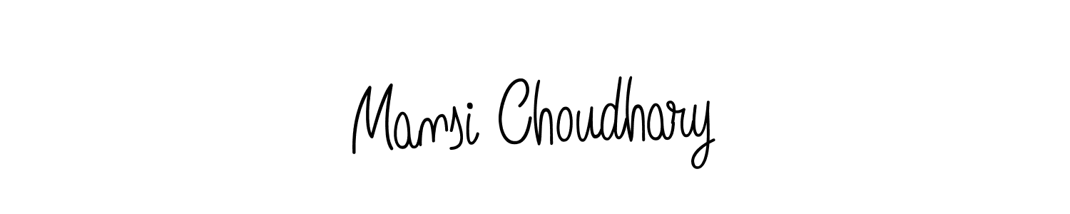 Here are the top 10 professional signature styles for the name Mansi Choudhary. These are the best autograph styles you can use for your name. Mansi Choudhary signature style 5 images and pictures png
