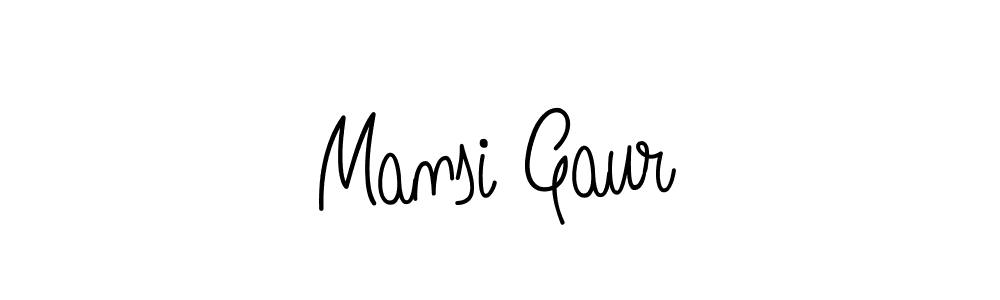 This is the best signature style for the Mansi Gaur name. Also you like these signature font (Angelique-Rose-font-FFP). Mix name signature. Mansi Gaur signature style 5 images and pictures png