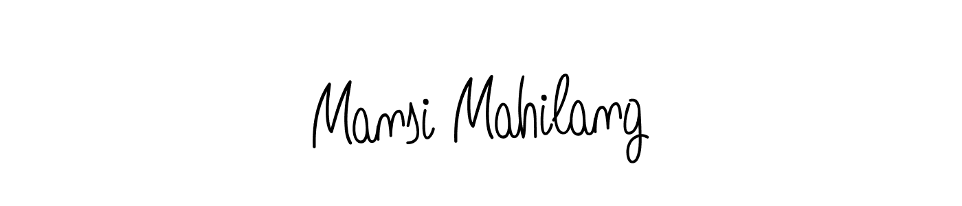 Here are the top 10 professional signature styles for the name Mansi Mahilang. These are the best autograph styles you can use for your name. Mansi Mahilang signature style 5 images and pictures png