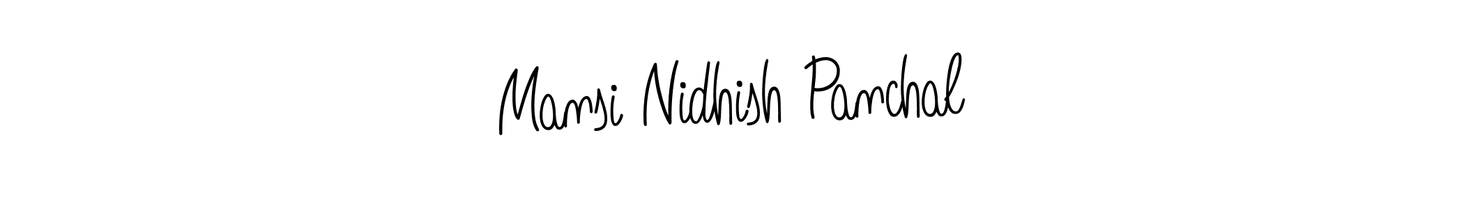 How to Draw Mansi Nidhish Panchal signature style? Angelique-Rose-font-FFP is a latest design signature styles for name Mansi Nidhish Panchal. Mansi Nidhish Panchal signature style 5 images and pictures png