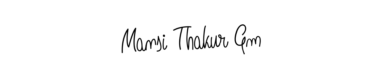 Check out images of Autograph of Mansi Thakur Gm name. Actor Mansi Thakur Gm Signature Style. Angelique-Rose-font-FFP is a professional sign style online. Mansi Thakur Gm signature style 5 images and pictures png